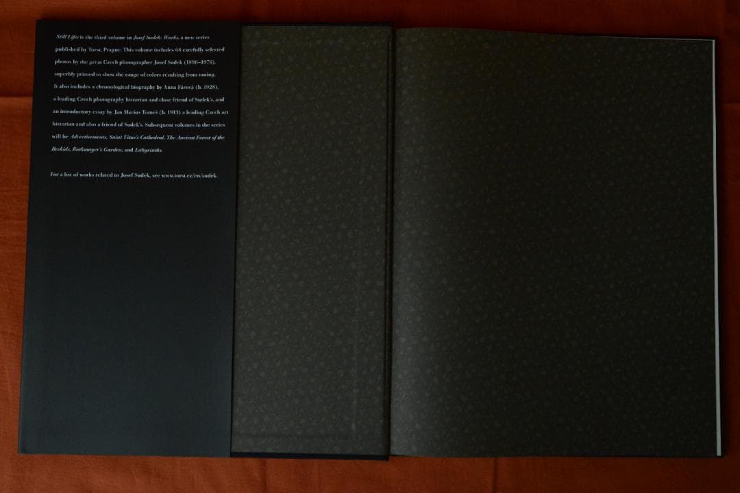 【Josef Sudek: Still Lifes】★新品・未読品・美本