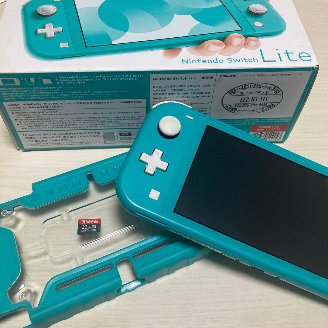 Nintendo Switch Lite ライトブルー 充電器なし