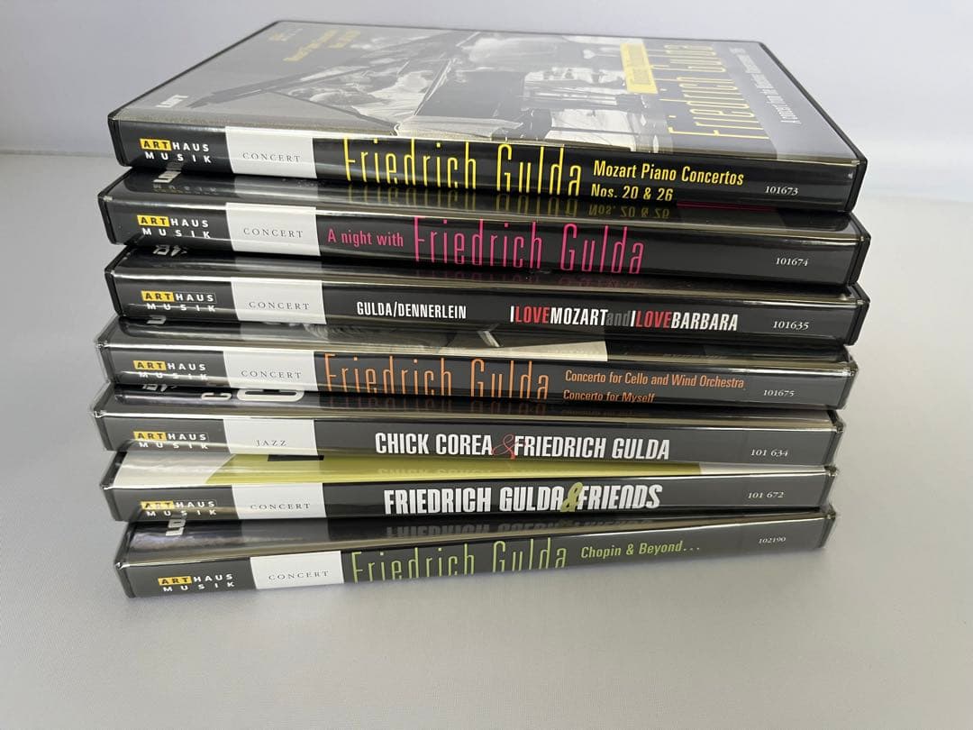 フリードリヒ・グルダ ザ・ビデオテープ集7DVD