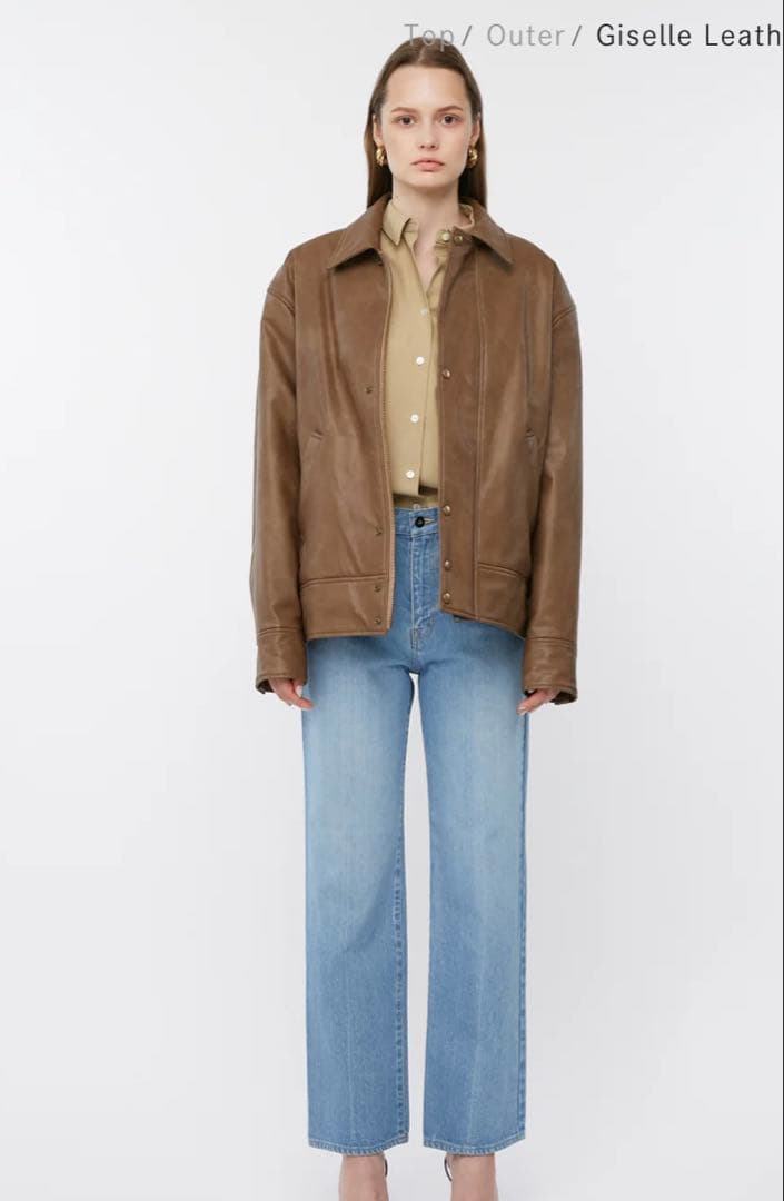 Gajess♡ Giselle Leather Blouson