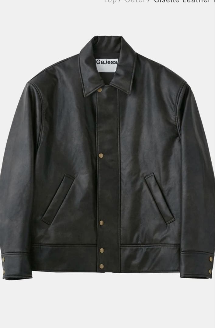 Gajess♡ Giselle Leather Blouson