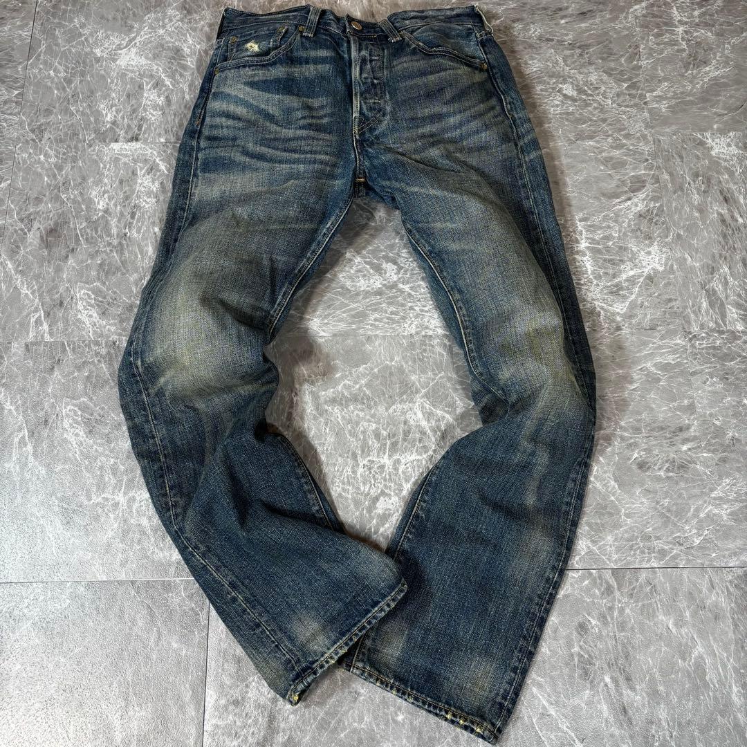 しん様【Levi's】リーバイスプレミアム/501/BIG E/髭/蜂の巣/W3