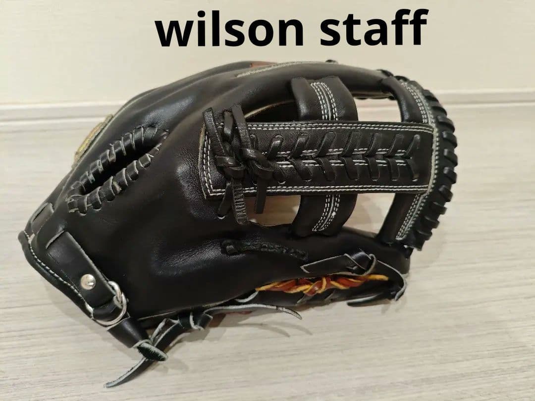 超良型！wilson staff 軟式グローブ ライナーバックカスタムオーダー
