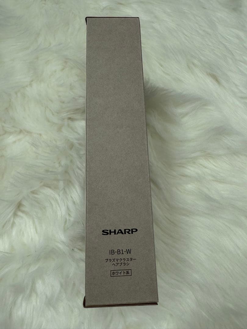 IB-B1-Wプラズマクラスターヘアブラシ ホワイト