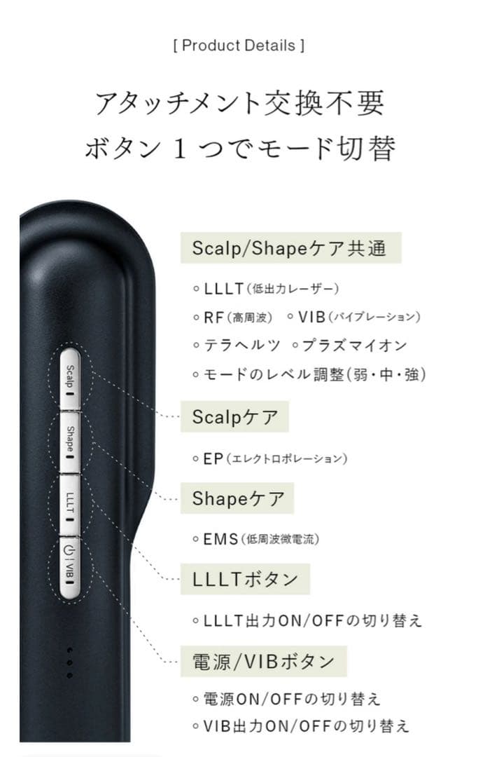 レーザー＆EMSリフトブラシPRO 限定ポーチ付き