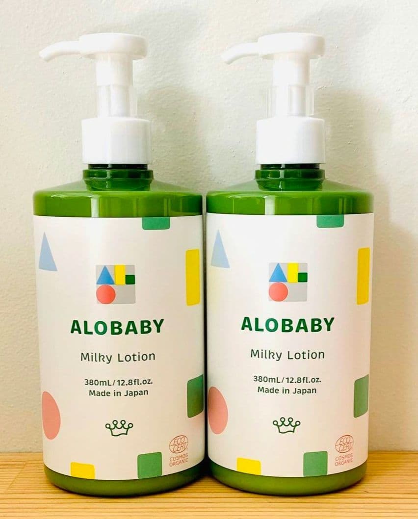 【新品】アロベビーミルクローション ビッグボトル380ml   2本セットa.