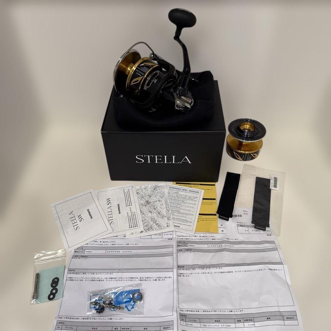 20STELLA SW30000 OHフルメンテコース済み OH済みスプール付き
