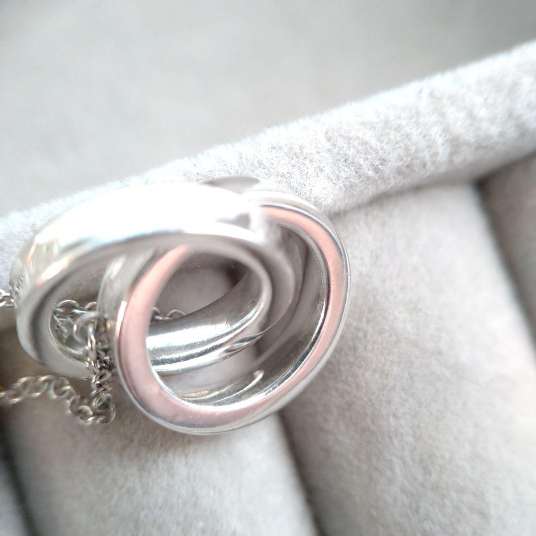 ＊ご成約済＊TIFFANY＆Co.　ネックレス インターロッキング　925