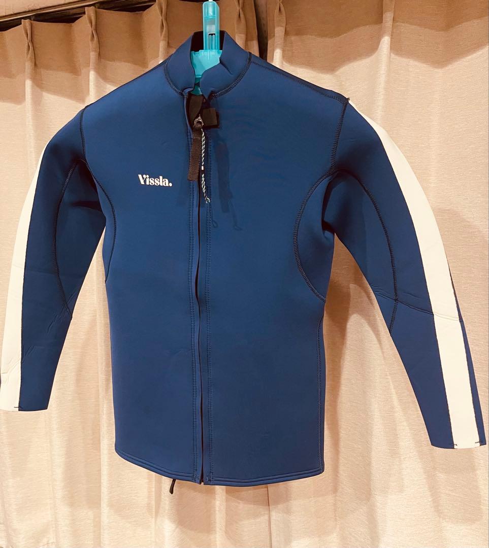 VISSLA ヴィスラ　フルジップタッパー　WETSUITS Sサイズ