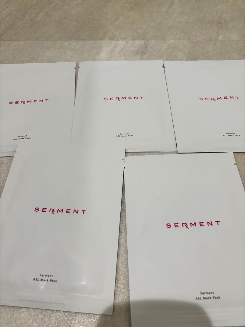 SERMENT セルマン A.S.Lカプセルマスク 5枚セット