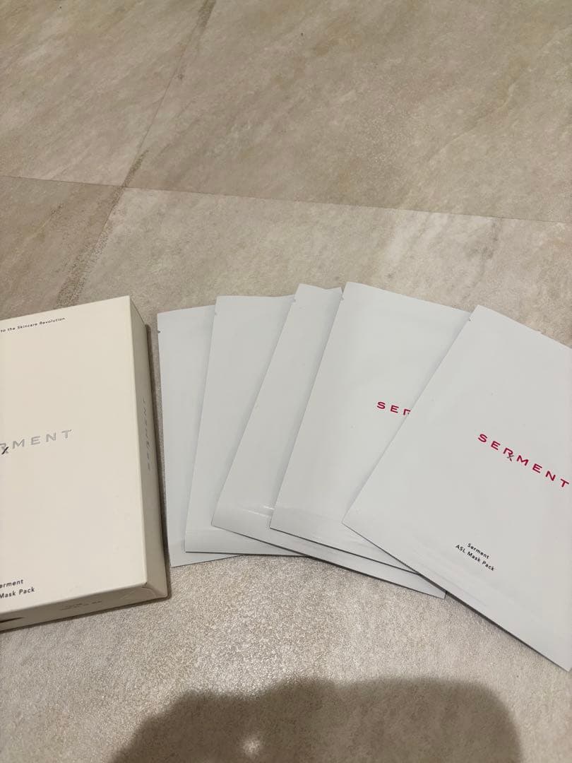 SERMENT セルマン A.S.Lカプセルマスク 5枚セット