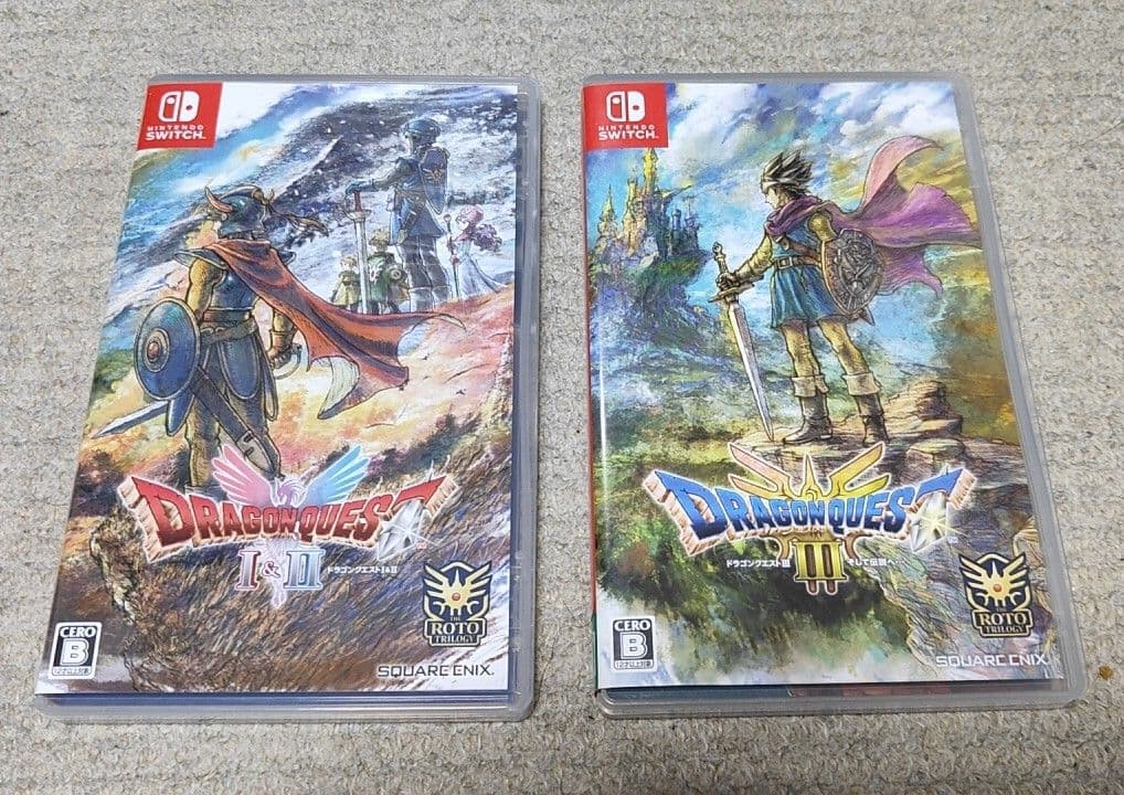 【年末年始用まとめ売り】ドラゴンクエストI・II & III セット