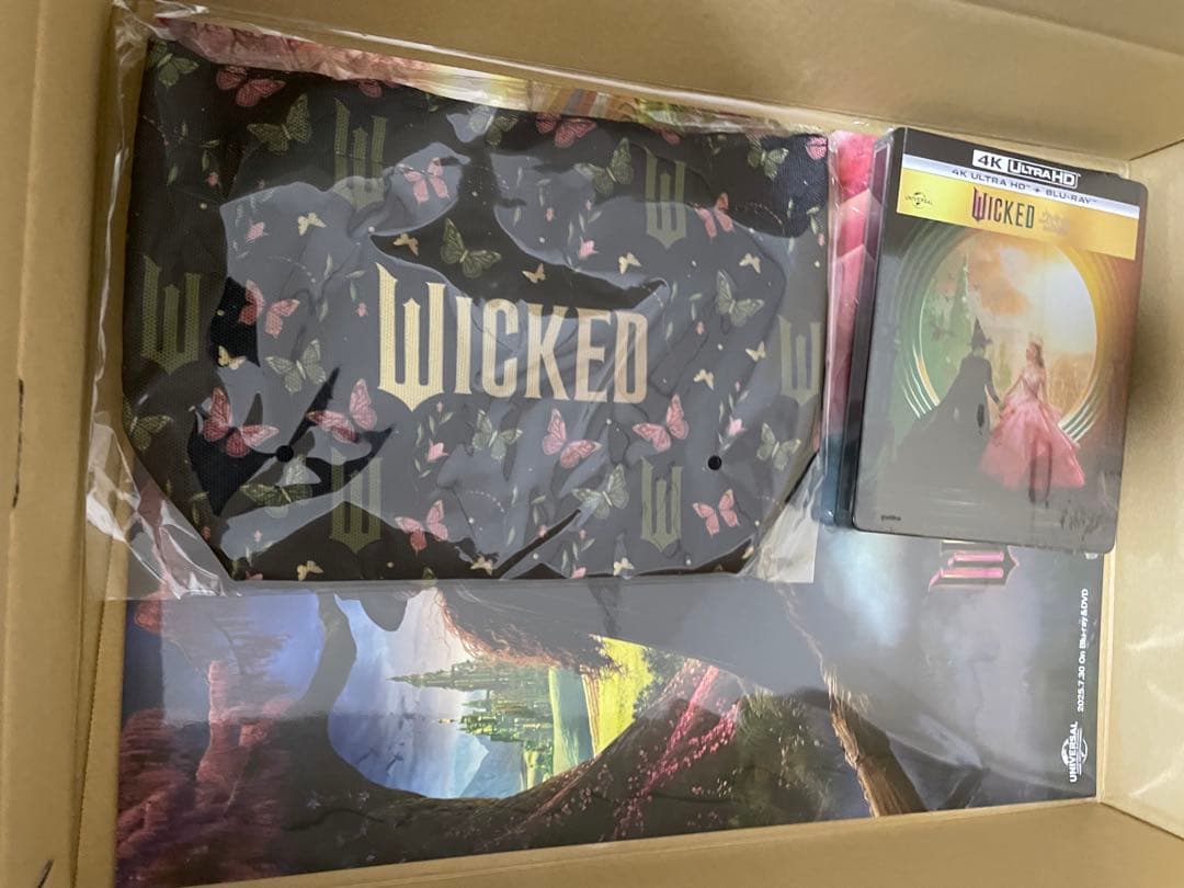 ウィキッド ふたりの魔女 Amazon限定スチールブック 特典付