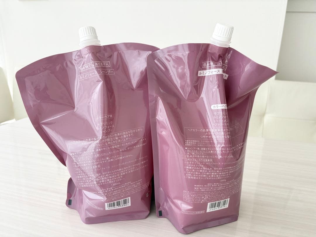 サブリミック ルミノ　Sh1800mL Tr1800g✖️2