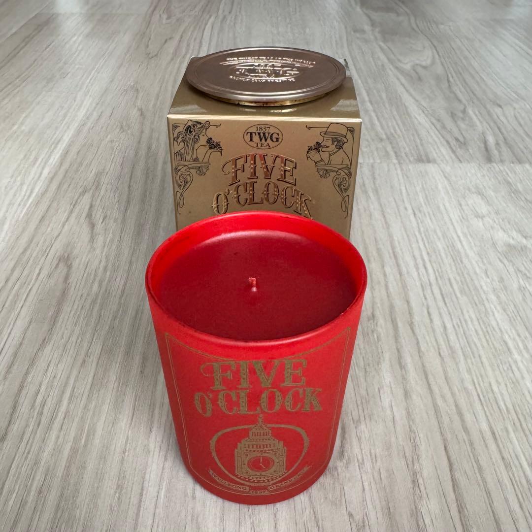 【新品】TWG Tea FIVE O'CLOCK アロマキャンドル