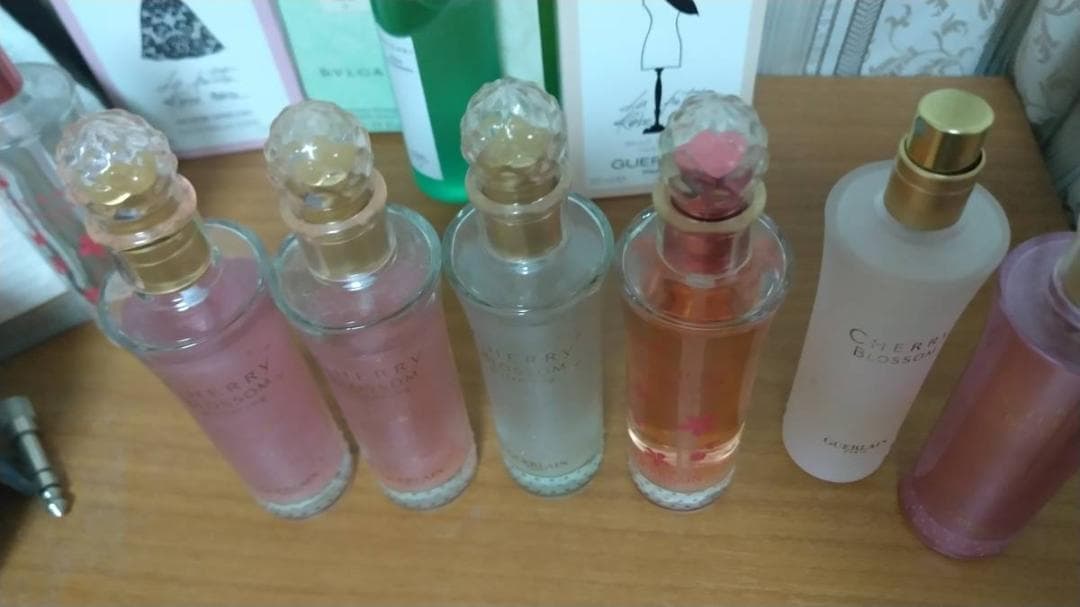 \"ゲラン　GUERLAIN　チェリーブロッサム”　35ｍｌまとめて６本