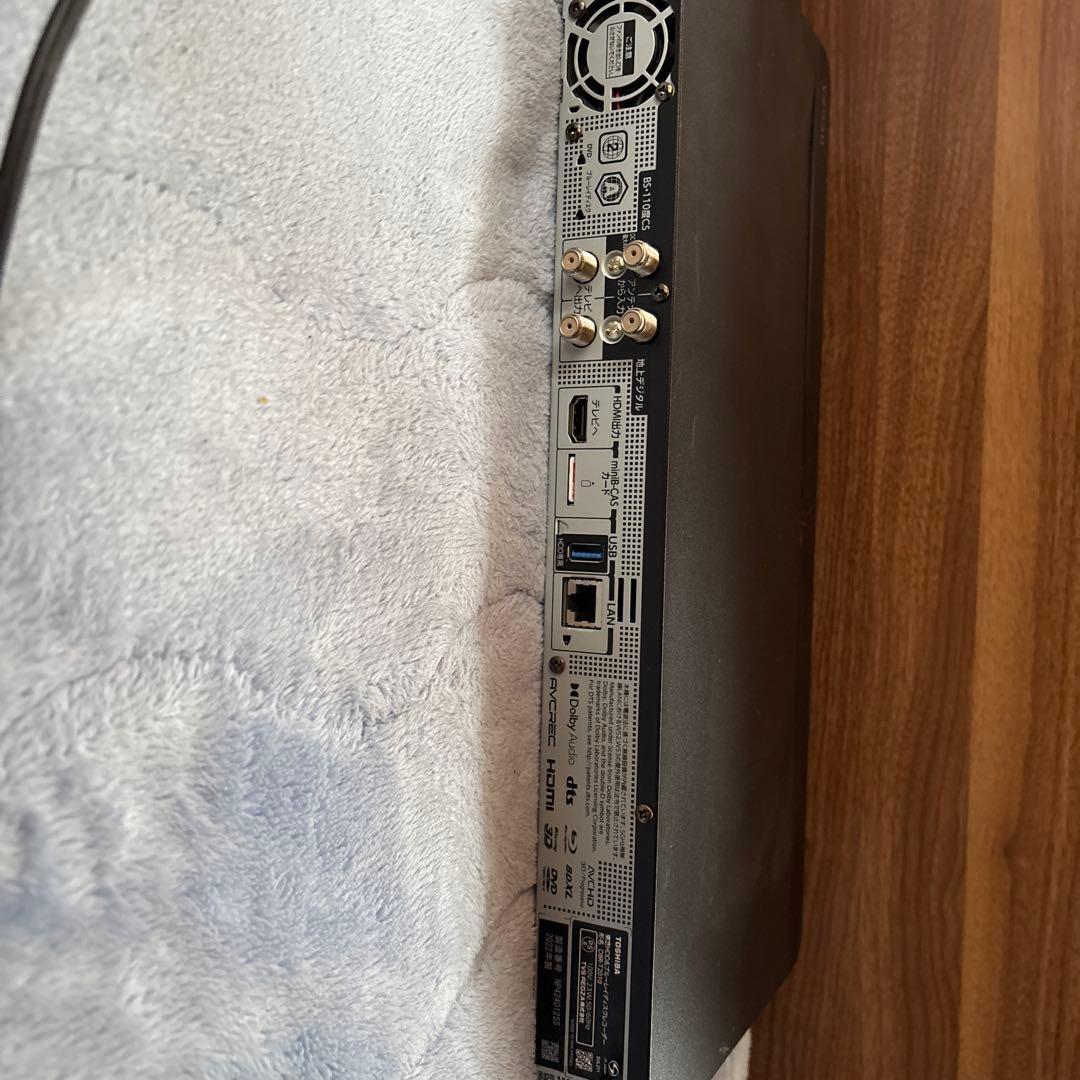 TOSHIBA ブルーレイレコーダー SE-8000S