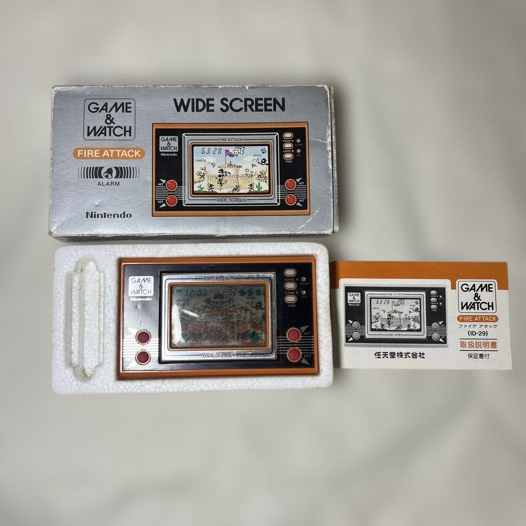 任天堂　 ゲームウォッチ　FIRE ATTACKファイアーアタック