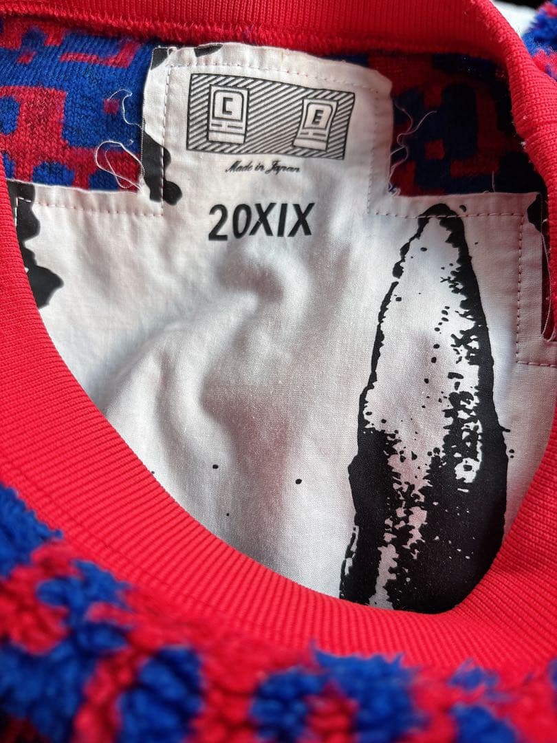 C.E CAVEMPT シーイー NOISE FLEECE CREWNECK L