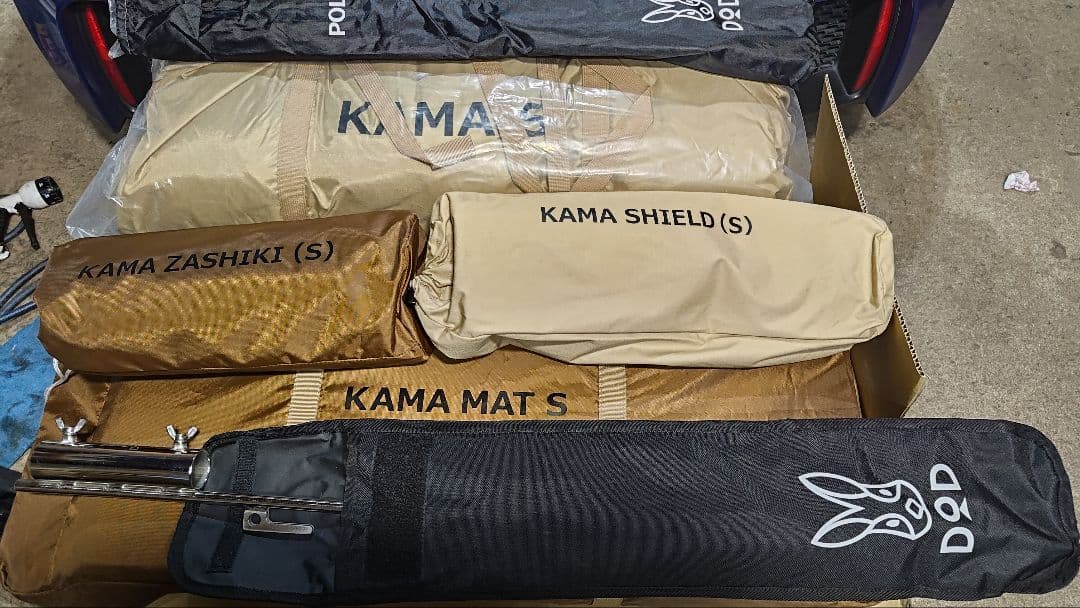 【未使用品】カマボコテント3S 福袋セット　チンアナゴペグ付（うさ福袋カマS）