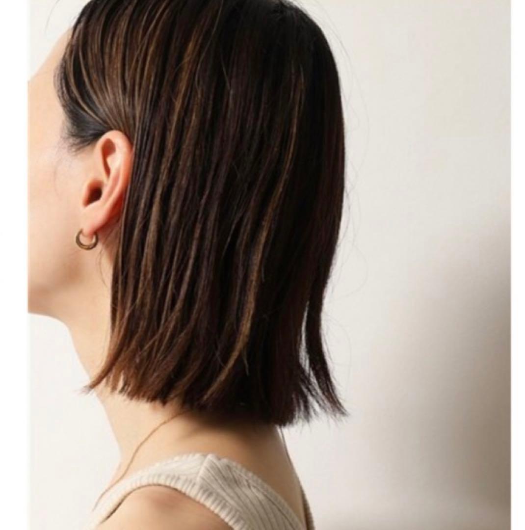 箱無しSale‼️マリアブラックLaid Back7 Huggie ピアス