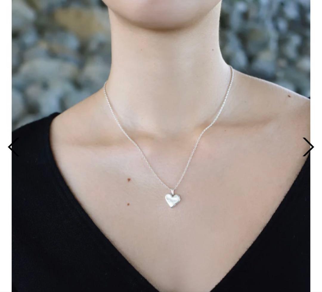 TEN. ハートシルフィウムネックレス SV