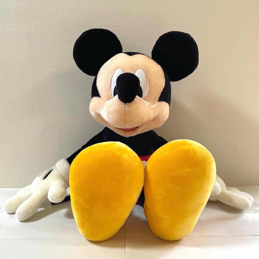 【まとめ売り】 圧縮なし Disney 特大 ぬいぐるみ ミッキー ミニー ペア