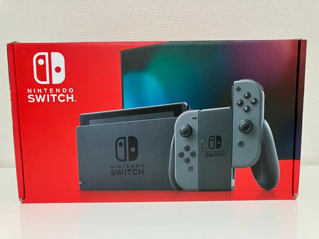 Nintendo Switchスウィッチ グレー 本体 +付属品