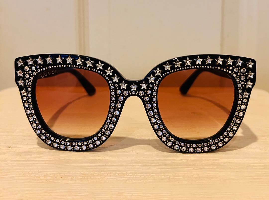 激レア！GUCCI ビジュー付きサングラス