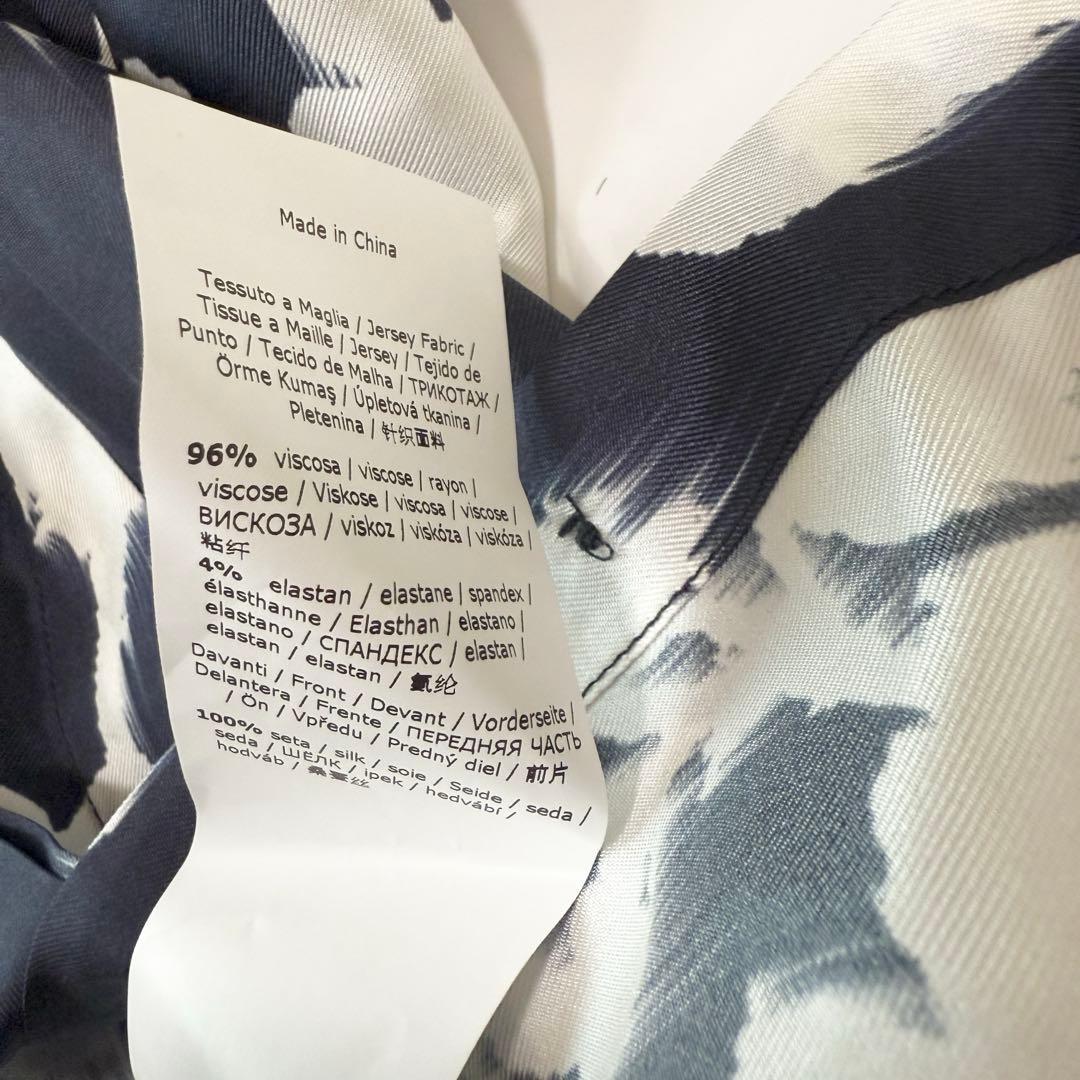 みもざる　Max Mara Leisur フラワープリントシャツワンピース