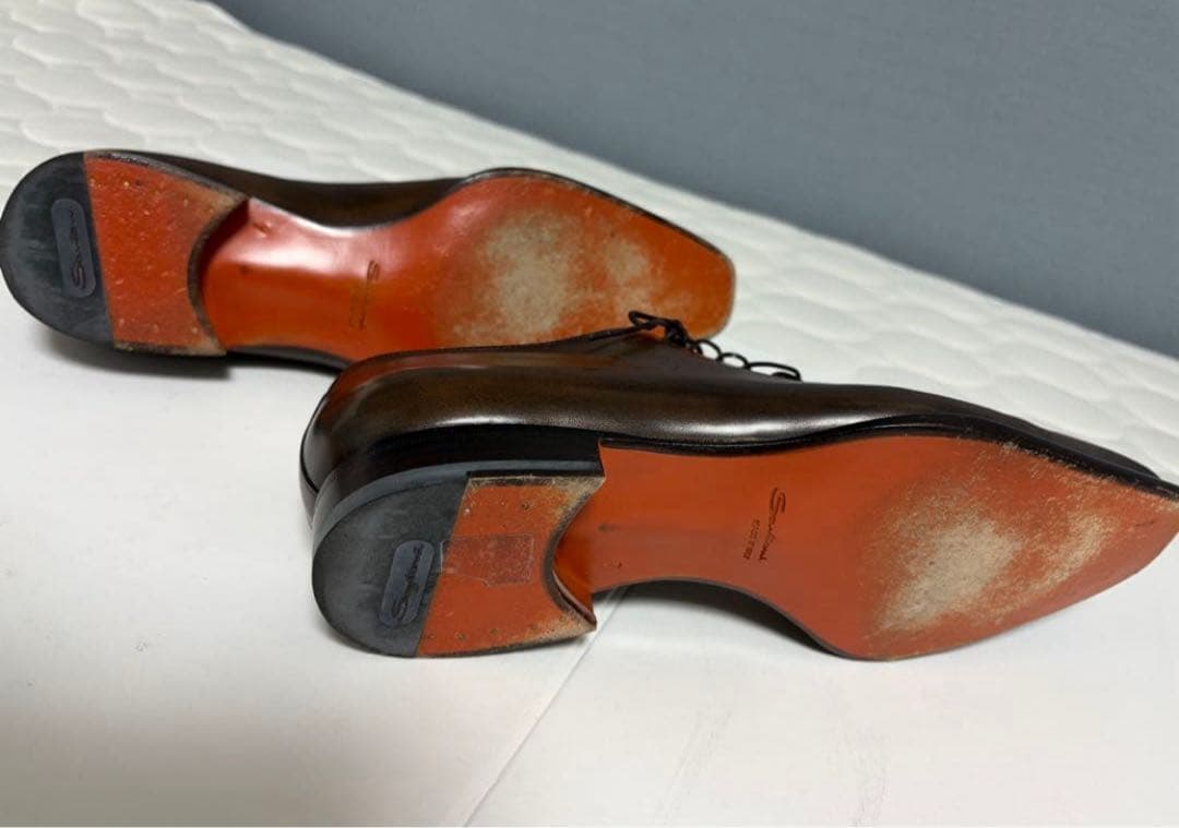 Santoni ブラウン ドレスシューズ 7 サントーニ