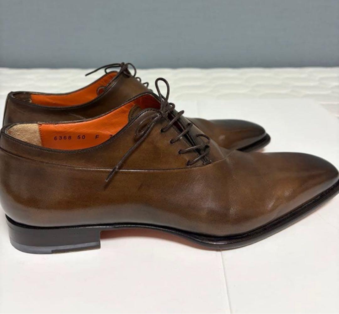 Santoni ブラウン ドレスシューズ 7 サントーニ