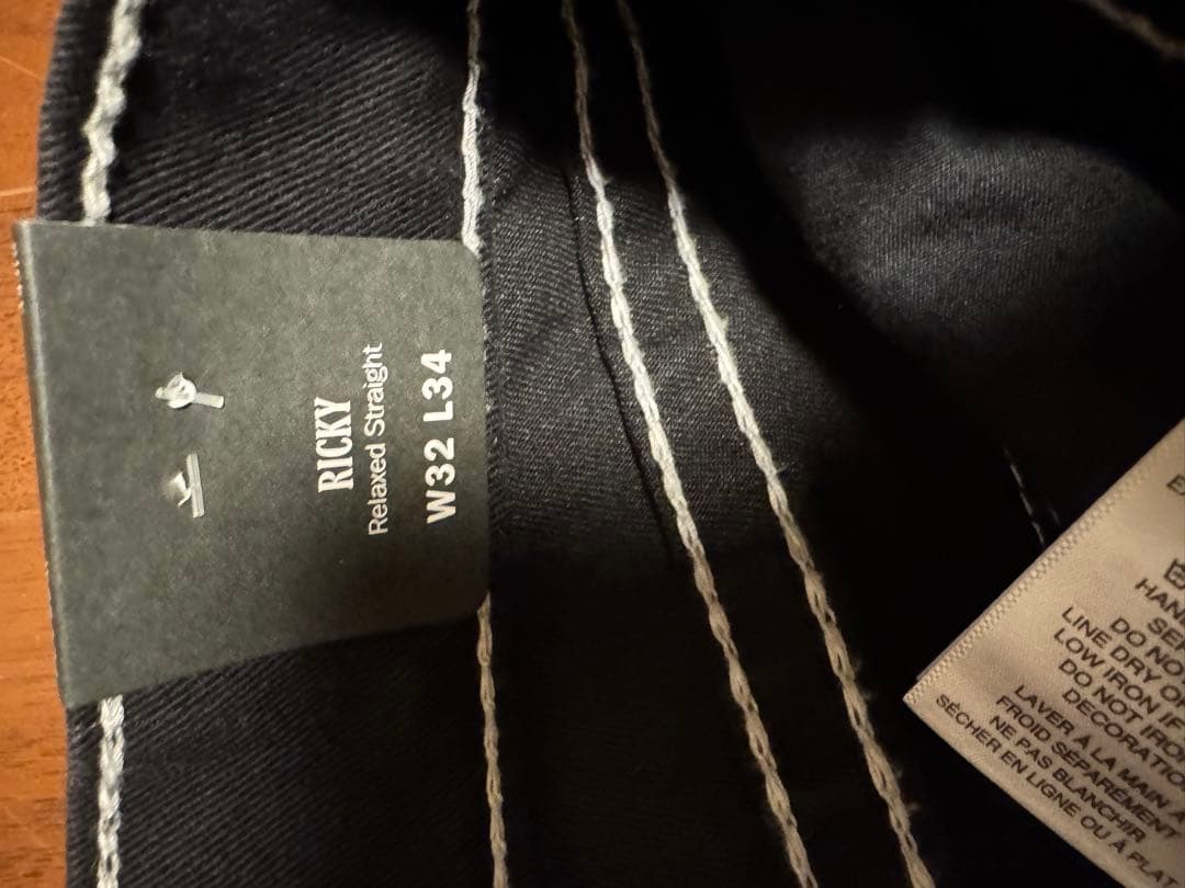 パンツ True Religion Black denim