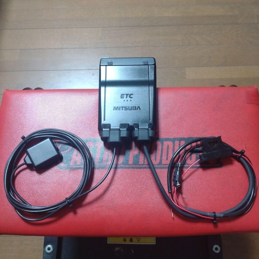 バイク用　ETC　車載器　ミツバ　BE61　（検）ETC2.0　1038