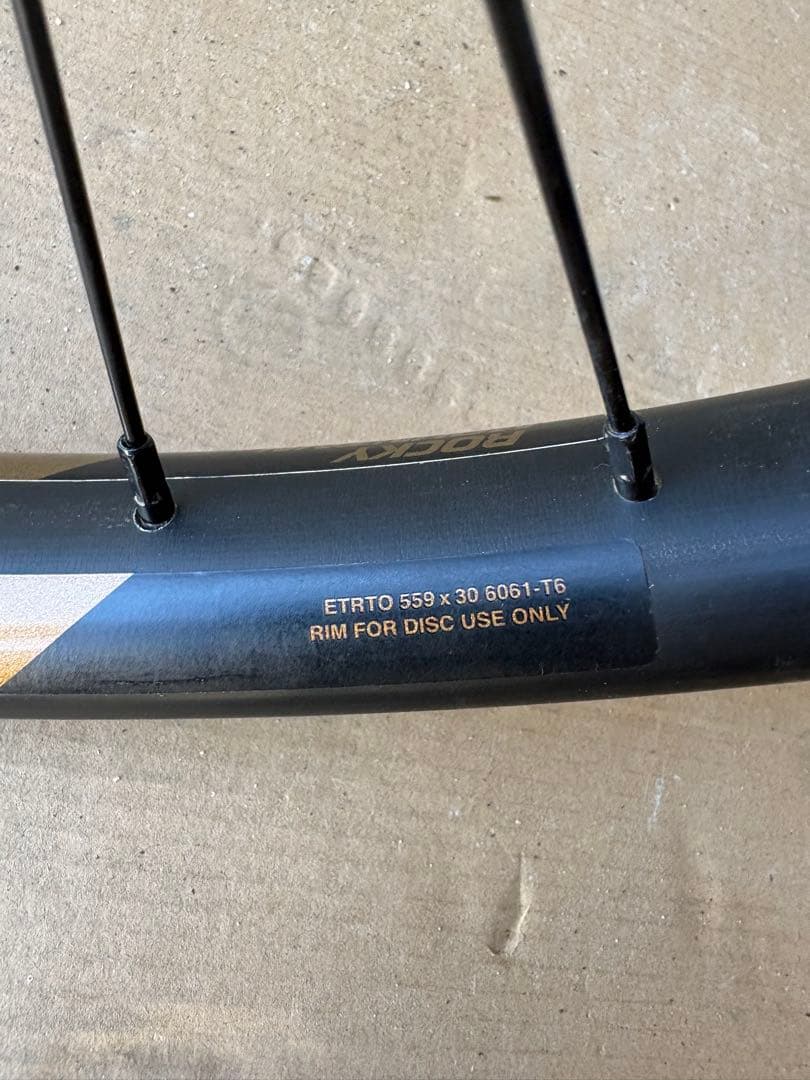 26インチ　リアシングルホイール