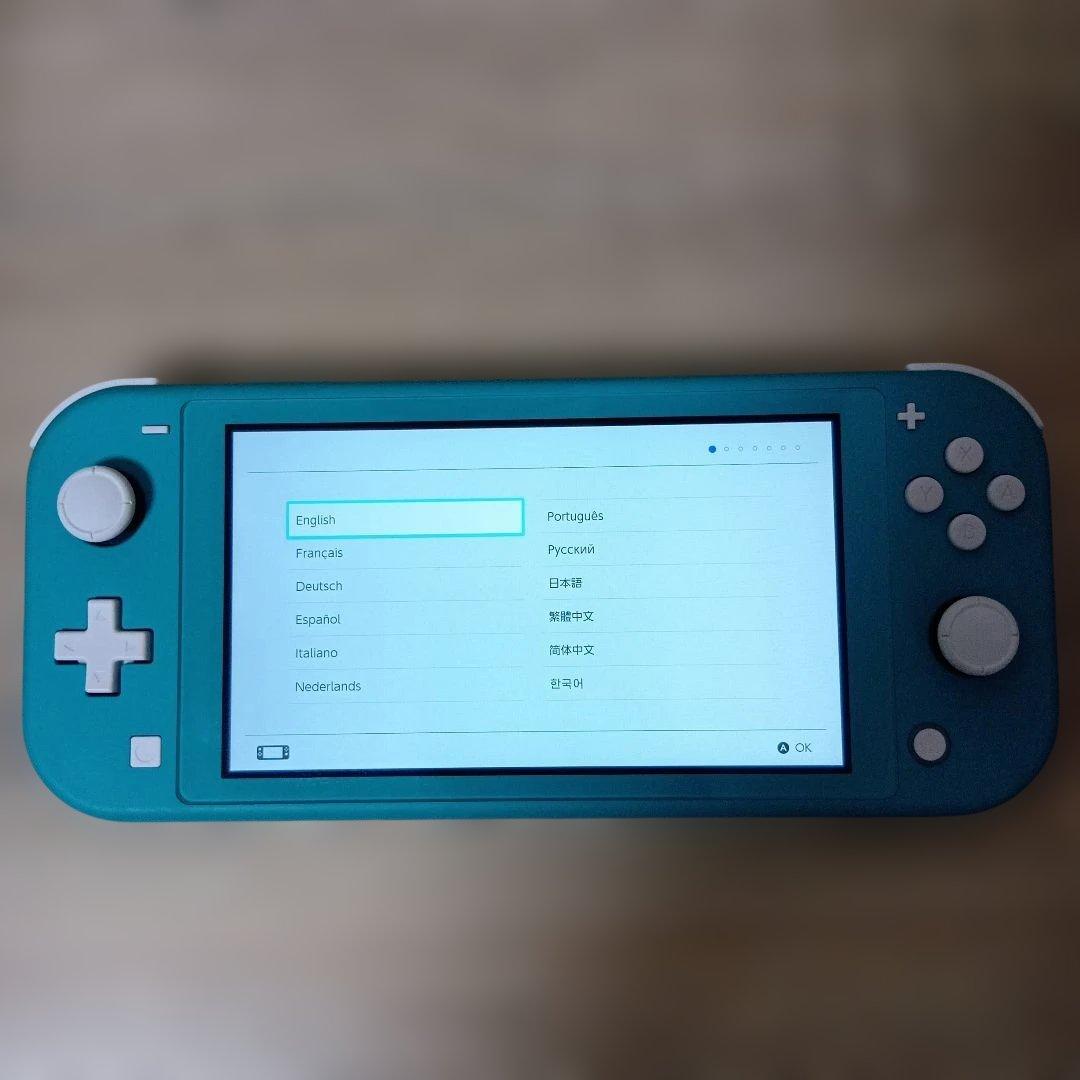 2023年2月購入Nintendo Switch Lite ターコイズ