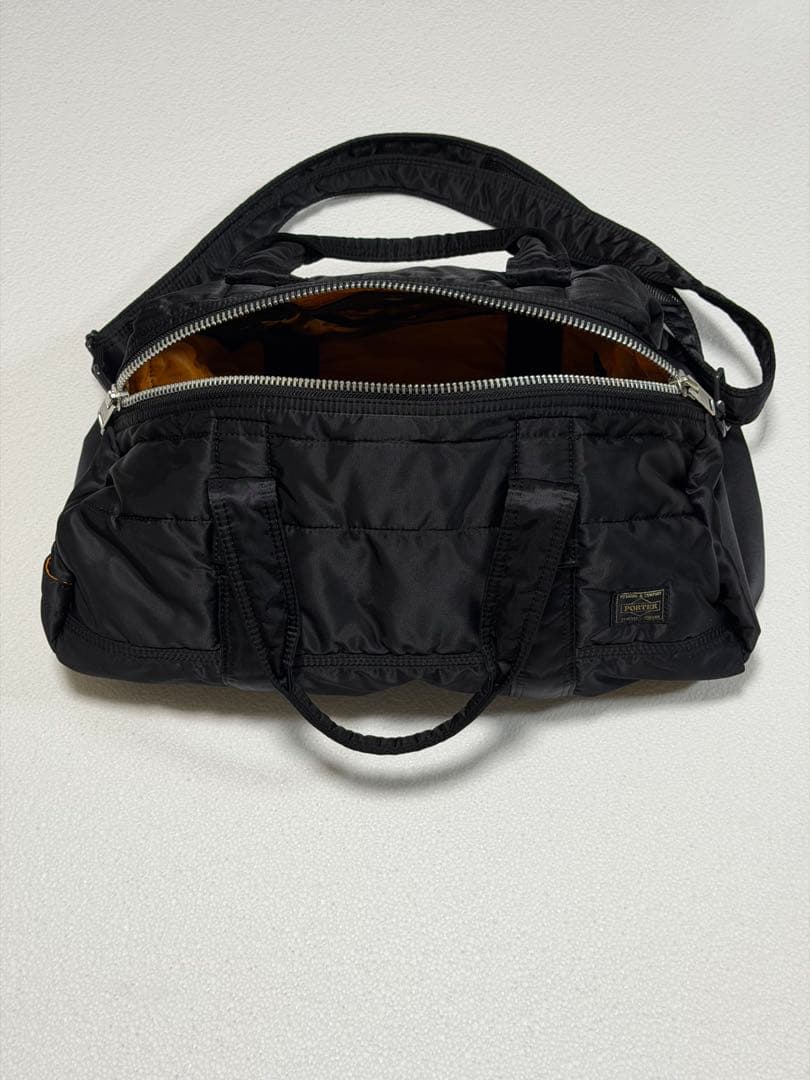 美品廃盤 PORTER ポーター タンカー ボストンバッグ2way ブラック