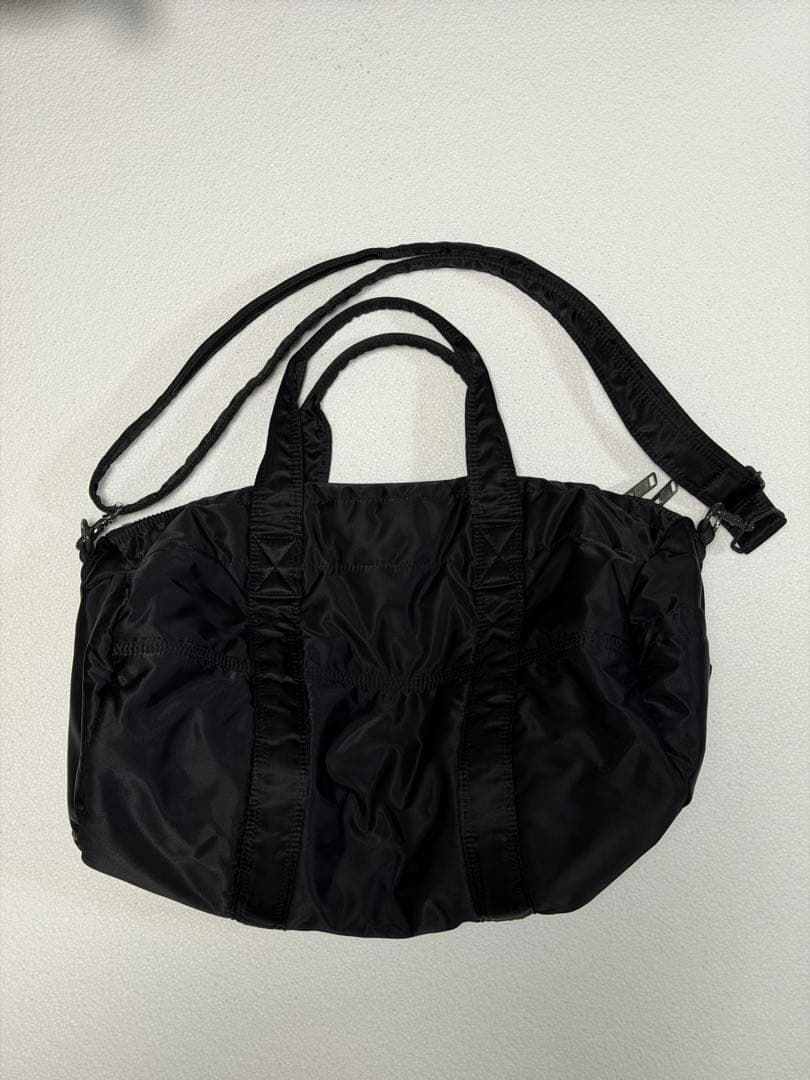 美品廃盤 PORTER ポーター タンカー ボストンバッグ2way ブラック