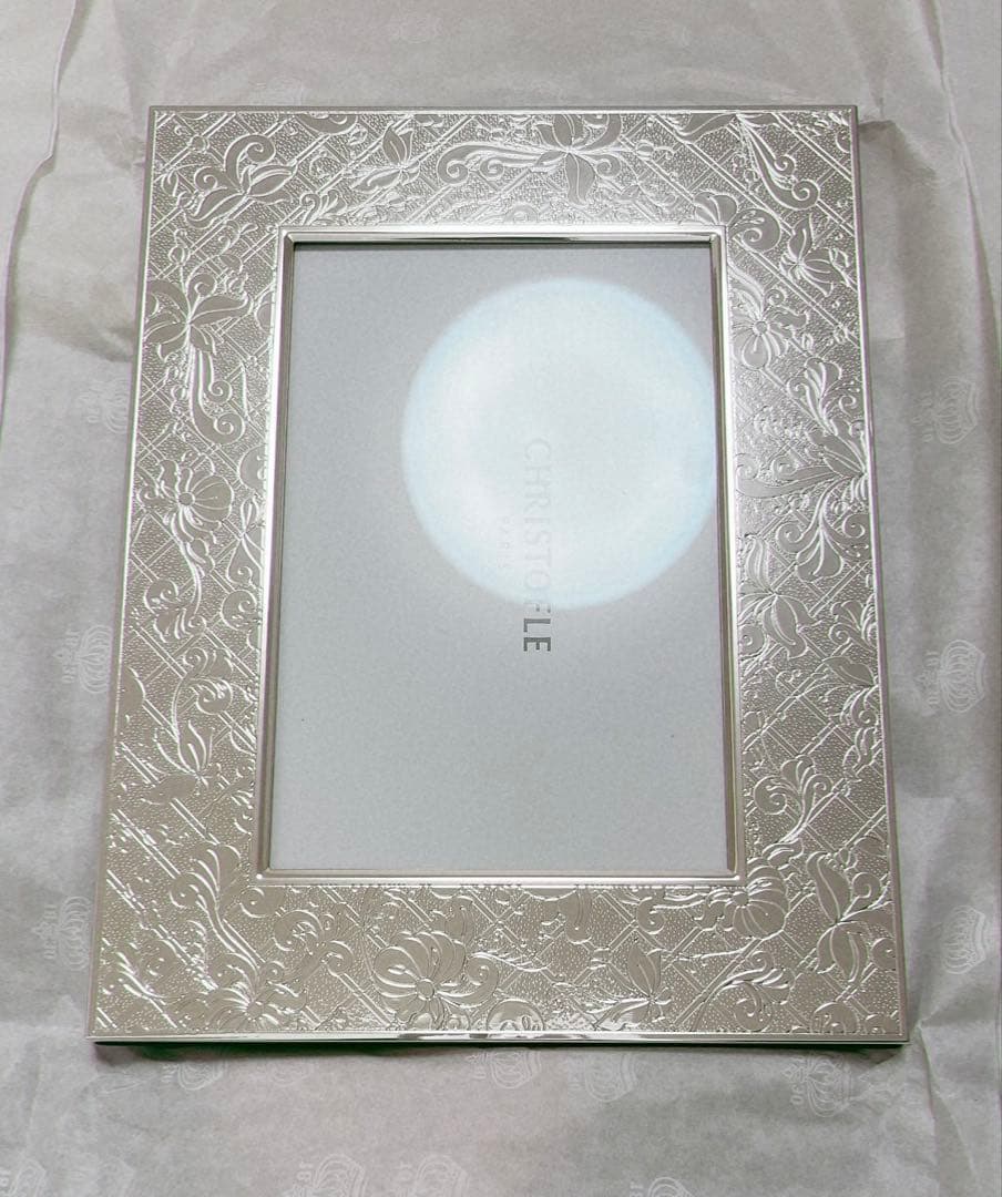 【未使用品】CHRISTOFLE クリストフル フォトフレーム ジャルダンエデン