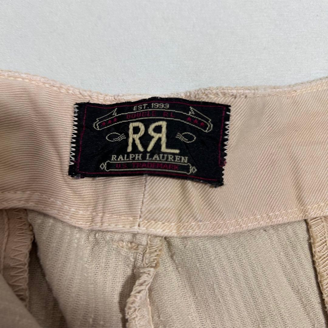 希少　三つ星タグ　RRL コーデュロイハーフパンツ