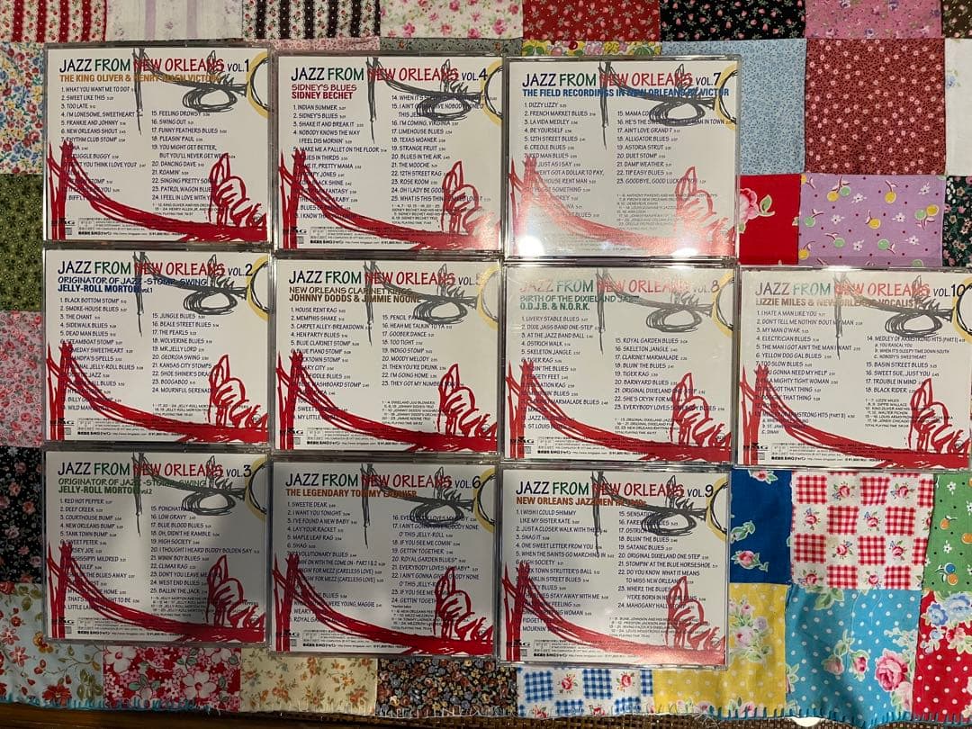 ジャズ・フロム・ニューオリンズ　10枚セット　97年発　国内盤