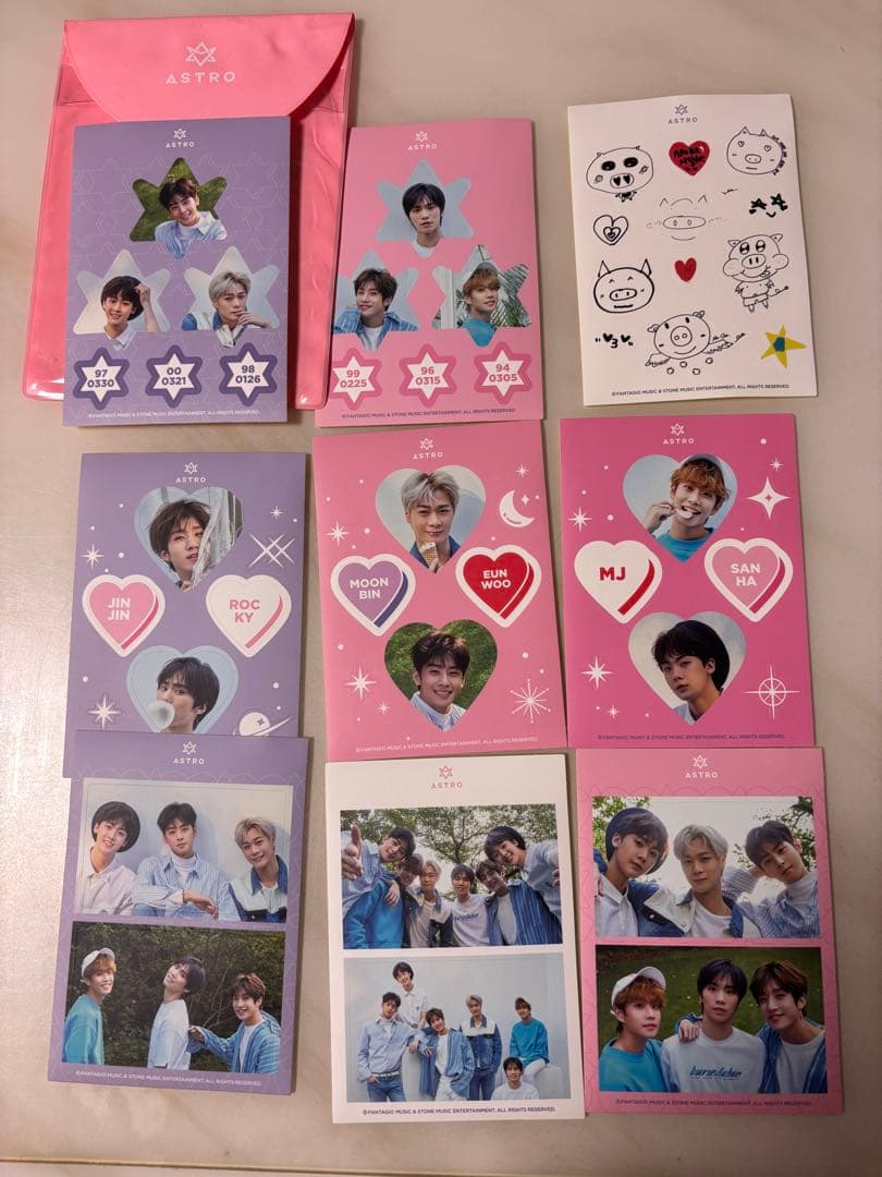 ASTRO 2019 シーグリSUNNY holiday チャウヌ　フルセット