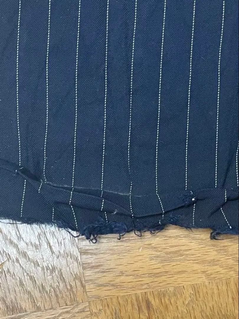 50's vintage スラックス　レーヨンギャバジン ストライプ　　希少