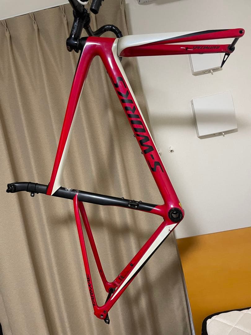 【手渡】S-WORKS TARMAC SL6 DISC 52 フレームセット