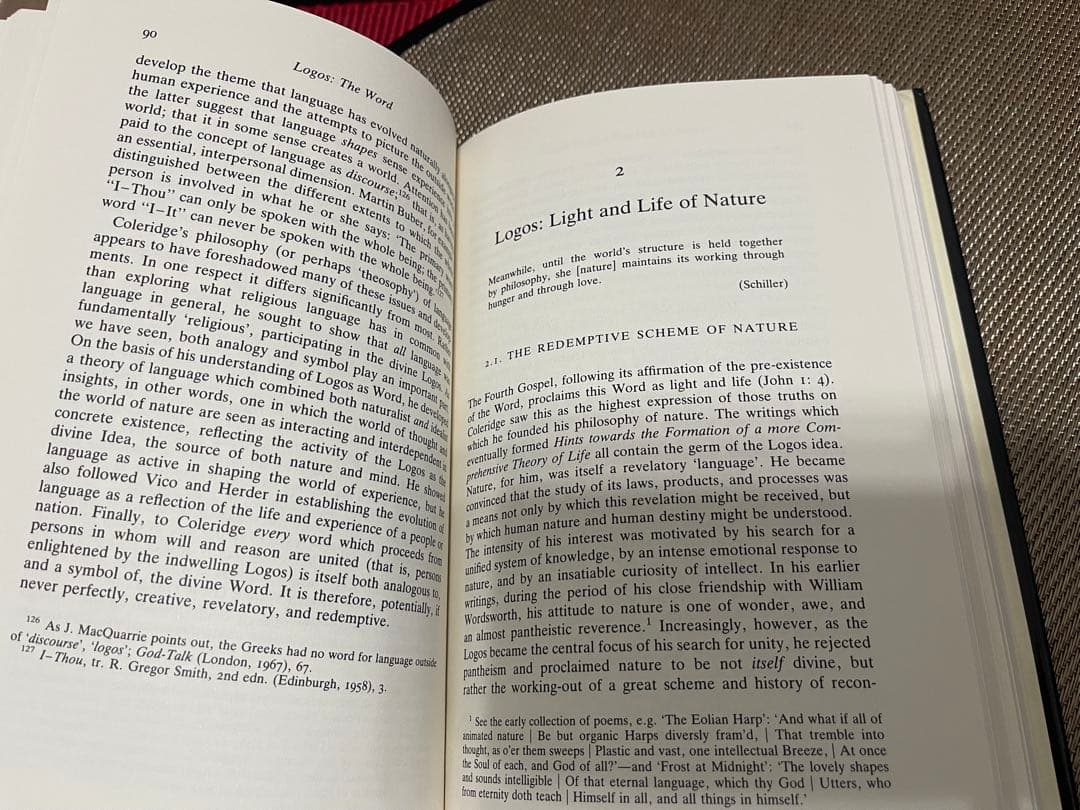 洋書 Coleridge's Philosophy