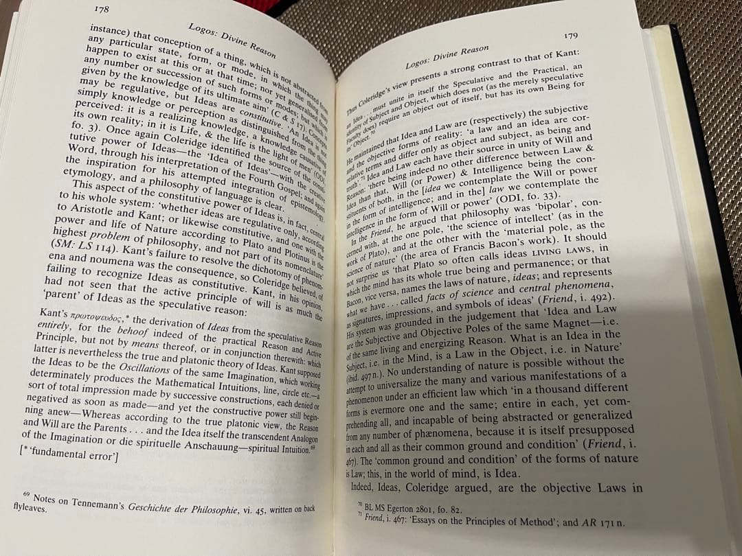 洋書 Coleridge's Philosophy