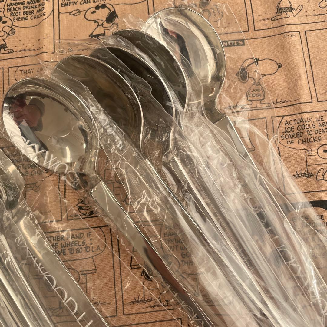 【新品未使用】ラッキーウッド　スカンジナビア　18-12ステンレス　30本セット