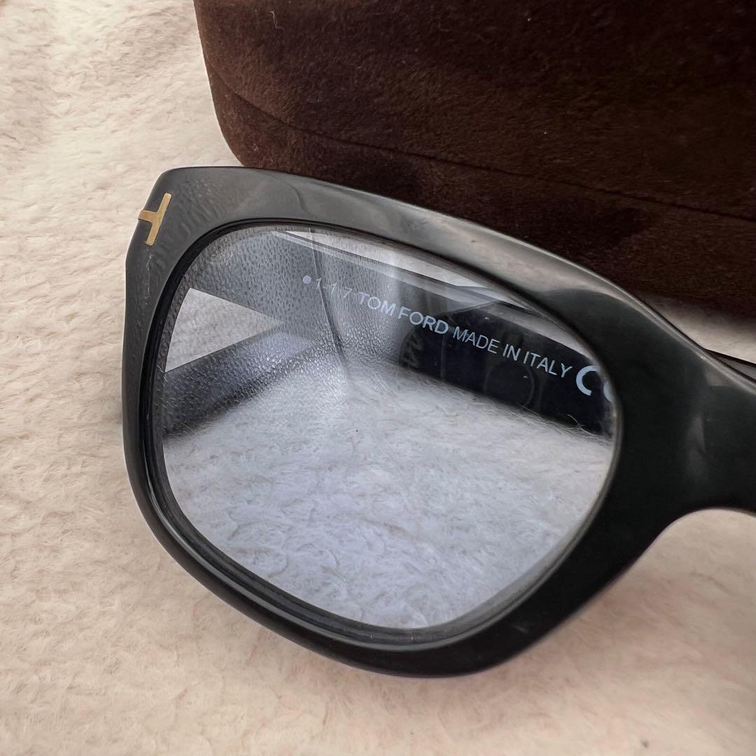 人気✨TOM FORD TF237 F✨ブラック クリアブルー サングラス