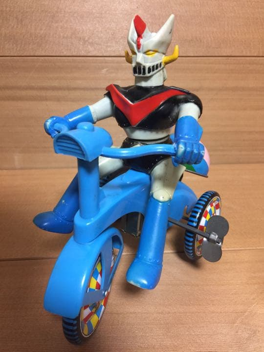 グレートマジンガー❗️ソフビ三輪車初期当時物希少❗️