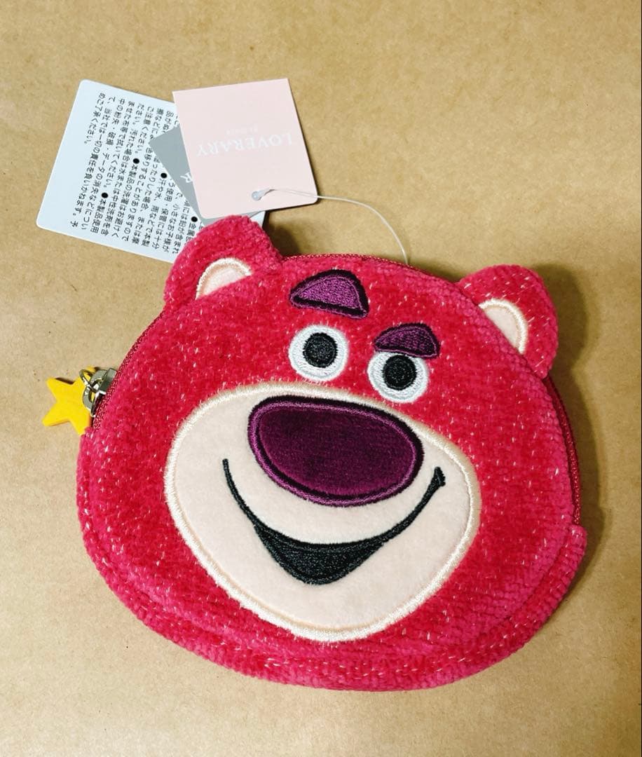 FEILER フェイラー トイストーリーコラボ ロッツォ 顔型ポーチ ハンカチ